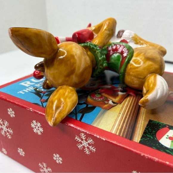 Kurt Adler Stocking Hanger Rudolph The Red-Nosed Reindeer 1983 Santas World - Picture 4 of 14